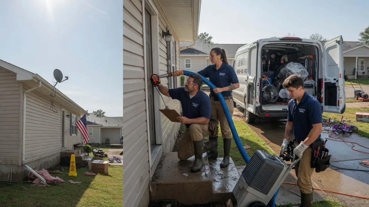 Ceiling Water Damage Restoration in Easley, SC near me